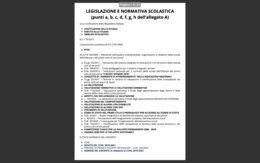 CONCORSO DOCENTI PRIMARIA: LEGISLAZIONE E NORMATIVA SCOLASTICA (punti a, b, c, d, f, g, h dell’allegato A)