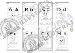 Flash Cards Alfabeto lettere straniere