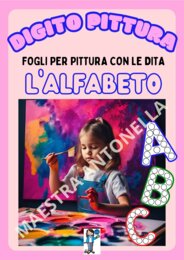 DIGITO PITTURA, l'alfabeto