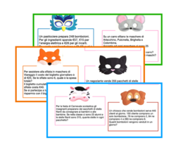 Una maschera, un problema