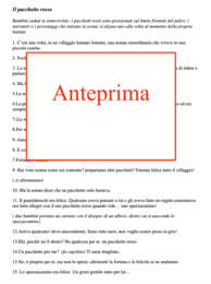 Il pacchetto rosso; una recita natalizia per parlare di gentilezza e condivisione-per tutte le classi