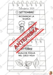 Calendario dei mesi dell'anno