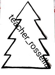 Sagoma albero di Natale