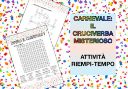 Carnevale: Il cruciverba misterioso