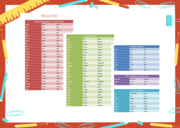 Irregular English Verbs