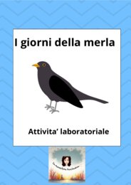 I giorni della merla: prima e dopo. Attività laboratoriale
