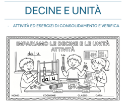 Attività di consolidamento su decine e unità con verifica