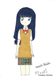 Scheda da colorare di Mizuki