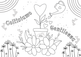 Poster cooperativo "Coltiviamo Gentilezza"