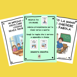 Regole a colori Maestra Macchia