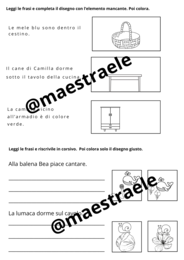 Prime letture - Frasi