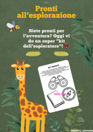 Lezione di Accoglienza: 🌿 Avventura nella Giungla dei Numeri 🌿