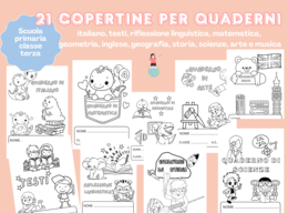Copertine per quaderni classe terza scuola primaria