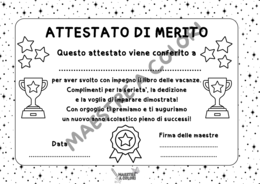 ATTESTATO DI MERITO