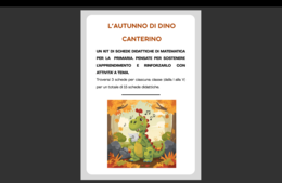 L'autunno di Dino canterino: schede didattiche di matematica per la primaria