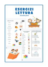 Esercizi letture parole e frasi
