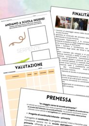 Modulo 2 di "In viaggio verso la scuola primaria con gli albi illustrati": Andiamo a scuola insieme!