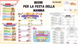 Buoni per la Festa della Mamma