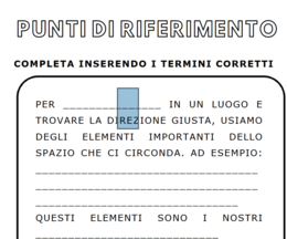🧭 Orientamento, punti di riferimento, punti cardinali, bussola, Stella Polare e Rosa dei Venti 📚 Percorso completo di geografia per la scuola primaria