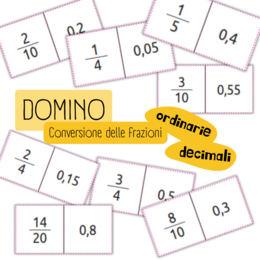 DOMINO - conversione delle frazioni