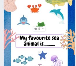At the sea - English worksheets
