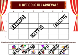 Reticolo di Carnevale - 2 schede