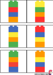 96 Flash cards Lego: potenziamento Cognitivo