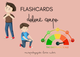 FLASHCARDS DOLORI PIU SCALA DOLORE EMOTIVO