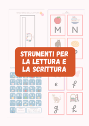 STRUMENTI PER LA LETTURA E LA SCRITTURA