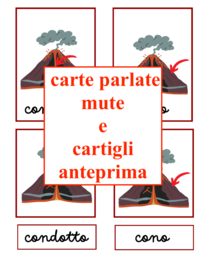 Alla scoperta del vulcano; Nomenclatura arricchita