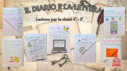 IL DIARIO E LA LETTERA - Lezione Italiano classi 4° e 5°