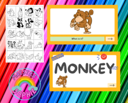 Wild animals - flashcards quiz
