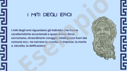Il mito Greco - Le caratteristiche