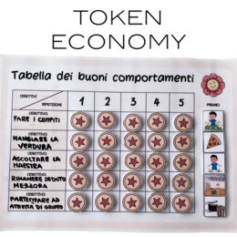 Token Economy: tabella dei buoni comportamenti