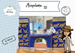 Mesopotamia 3D - realizzare il modellino 3d della Porta di Ishtar