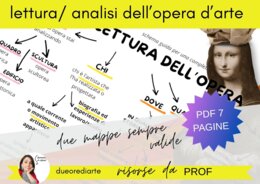 Lettura dell'opera d'arte - schema guida