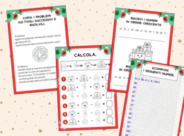 Compiti Natale matematica classe seconda
