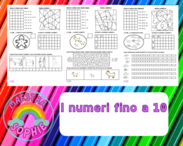 I numeri fino al 10 con le fiabe + esercizi