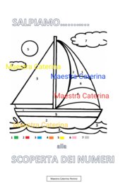Vela da colorare