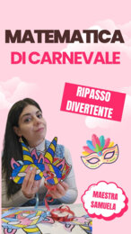 🎭 MATEMATICA O CARNEVALE? ENTRAMBI! ✨