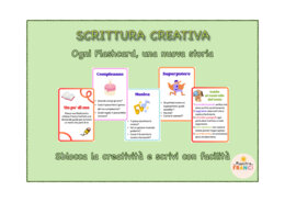 Scrittura creativa: flashcards di ispirazione per la scrittura di testi personali