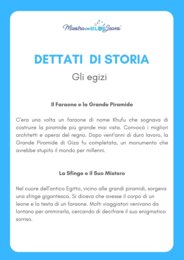 DETTATI DI STORIA