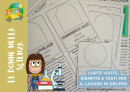 LE CARTE DELLE DONNE NELLA SCIENZA PER LA SCUOLA PRIMARIA