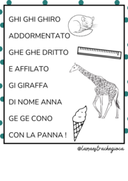 FILASTROCCHE C+G