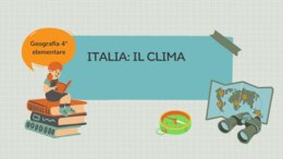 ITALIA: IL CLIMA