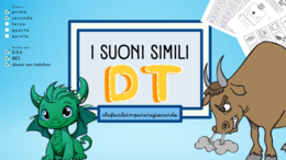 I SUONI SIMILI D-T - CLASSI PRIMA E SECONDA - ALUNNI NAI E BES