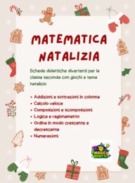 Villaggio di Natale - Compiti e Schede didattiche natalizie - Classe seconda