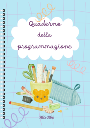 NUOVO QUADERNO della PROGRAMMAZIONE 25/26