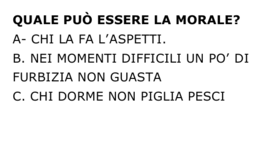 Favola: "L'alito del leone". Attività di lettura e comprensione.