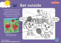 The Heartbeats - Get outside - Colouring